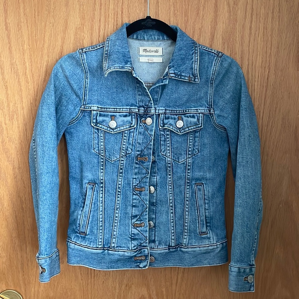 Madewell denim jacket xxs